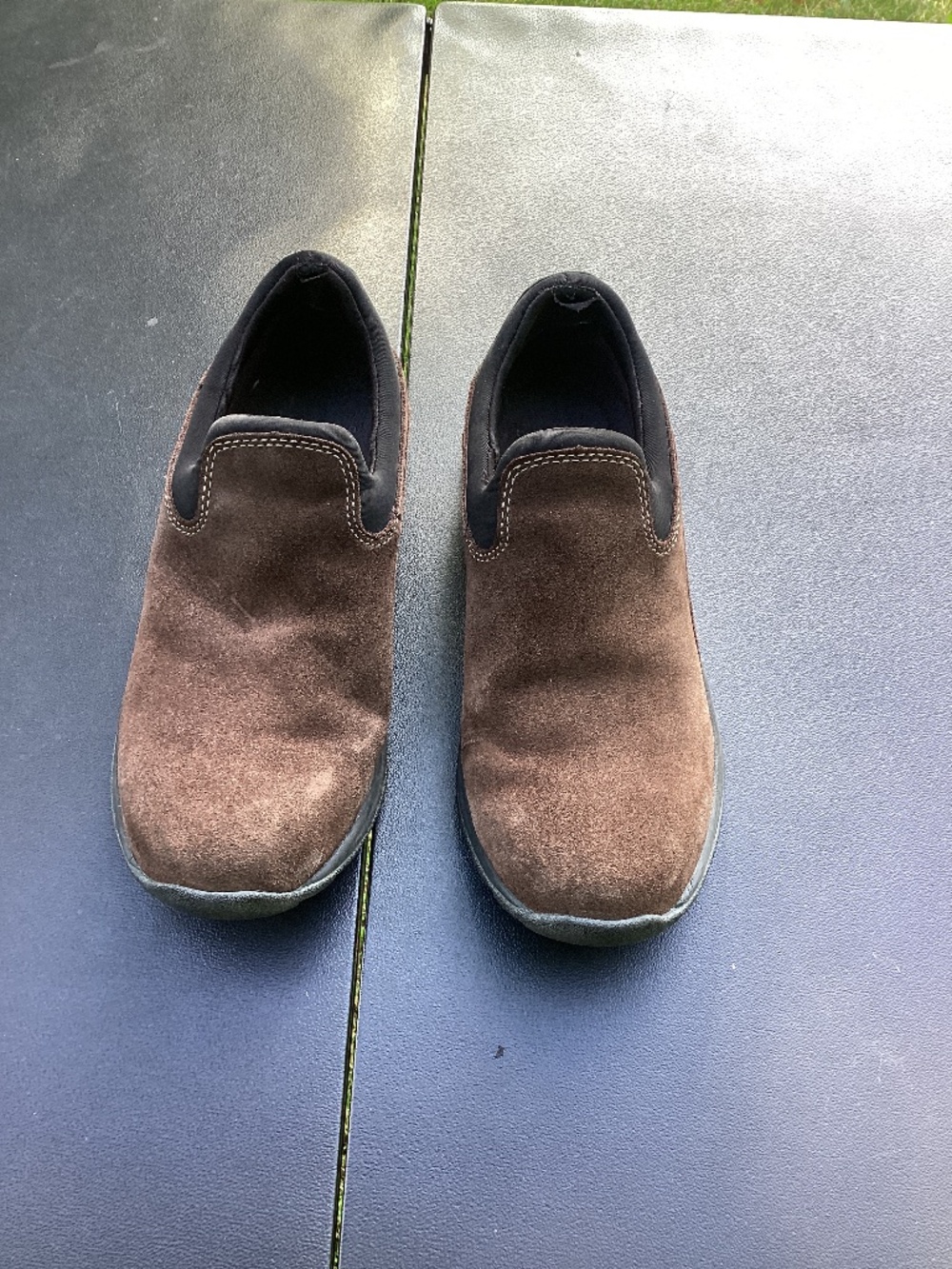 Lands end Mocs - boys size 7b